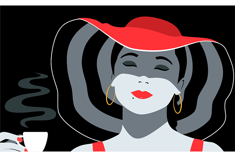 Woman projet Iluustrator
